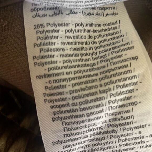 Vero Moda Eva Mid Rise Elastic Waist Coated Pant - Picture 12 of 13